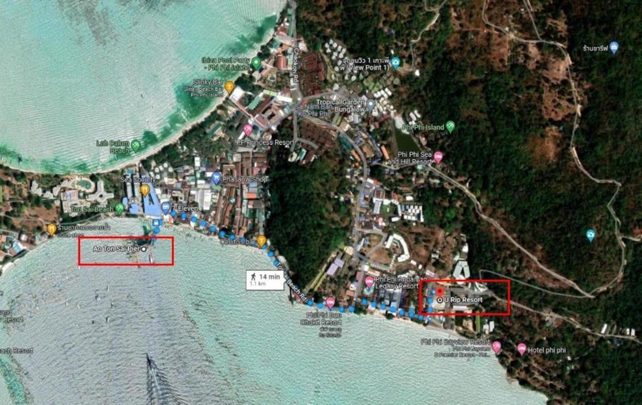 U Rip Resort Phi Phi Hotel Eksteriør bilde